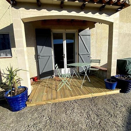 Appartement T2 en rez de jardin de maison, avec piscine privée, draps et serviettes de toilette non fournis à Argelès-sur-Mer Extérieur photo